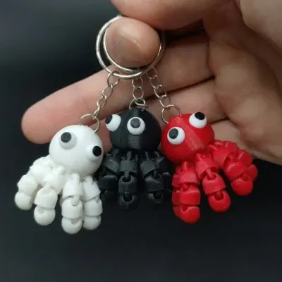 porte cle OCTOBUS flexi 🐙