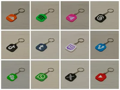 Image 3 : Porte-clés NFC personalisable