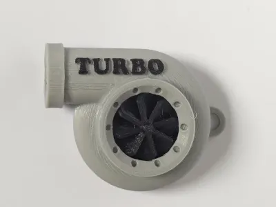 Image 2 : Porte-clés turbo avec sifflet (photo 2)