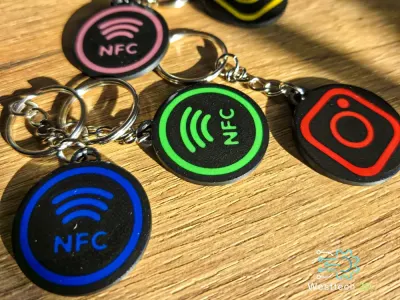 Porte-clés NFC personalisable